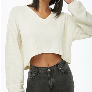 Ribbed crop top